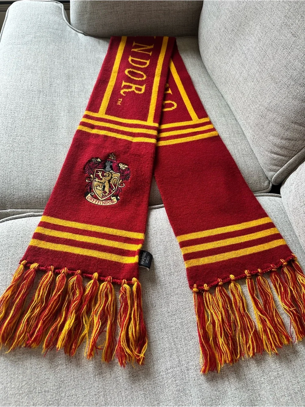 Harry Potter Gryffindor scarf double sided